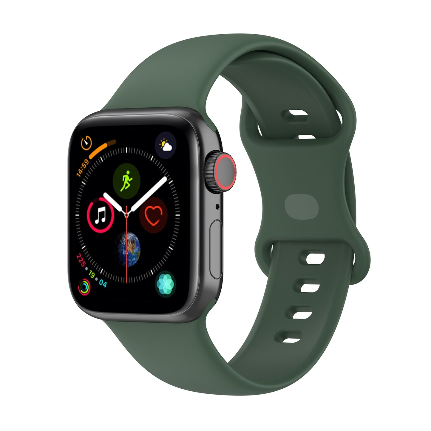 Sport For Apple Watch Se 6 5 Band 44mm 42mm Watchband Strap Smart Watch Bracelet Series 7 5 4 3 2 1 40mm 38mm Accessories Correa