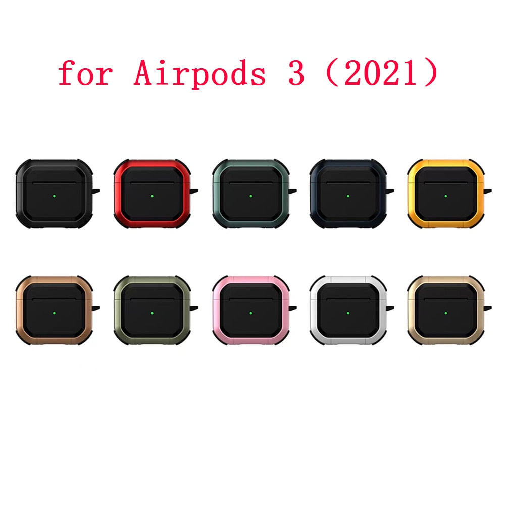 Shockproof Cover for Airpods Pro 3 2021 Case Silicone Anti-fall Coque for Apple AirPods Air Pods Pro 2 Earphone Case Accessories